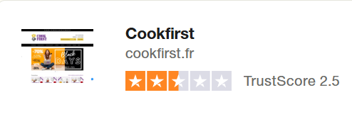 CookieFirst review by users on Trustpilot.