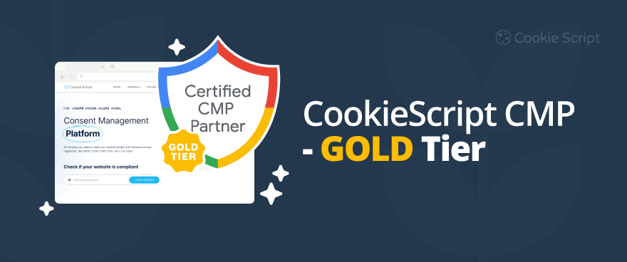 CookieScript CMP  GOLD Tier