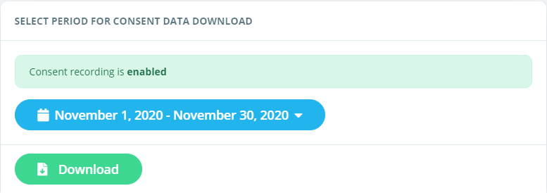 consents download